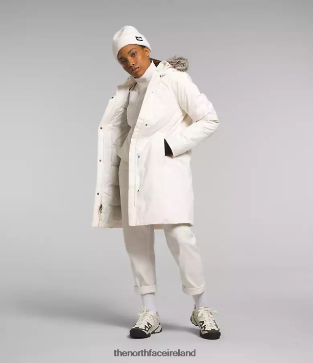 Clothing The North Face Women Arctic Parka Gardenia White 4VP2RZ507