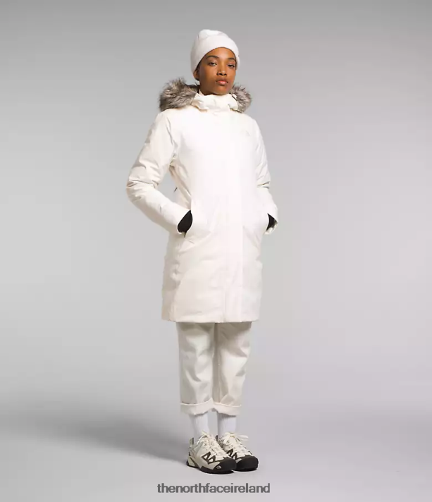 Clothing The North Face Women Arctic Parka Gardenia White 4VP2RZ507