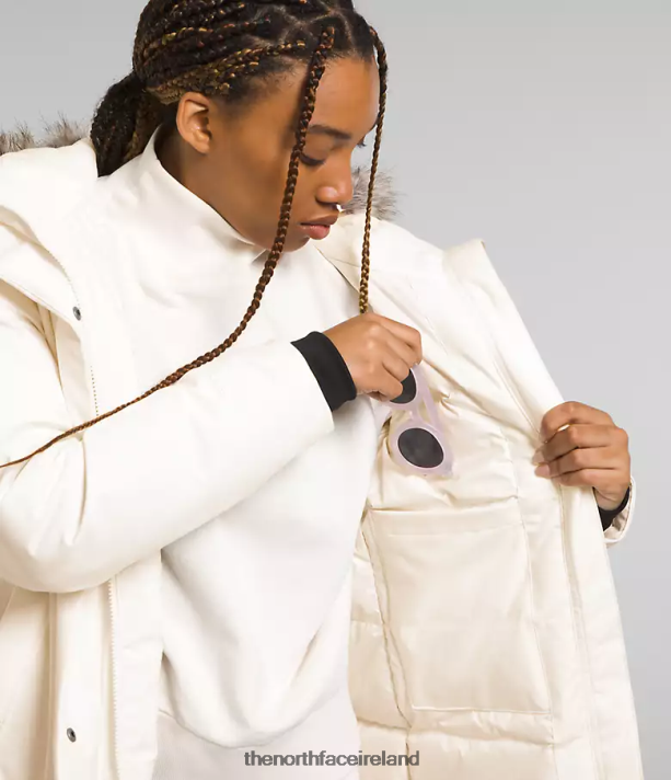 Clothing The North Face Women Arctic Parka Gardenia White 4VP2RZ507