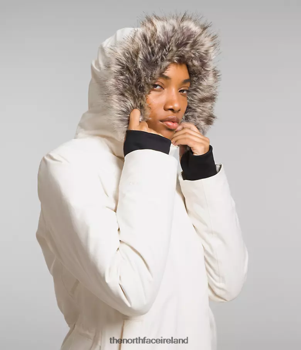 Clothing The North Face Women Arctic Parka Gardenia White 4VP2RZ507