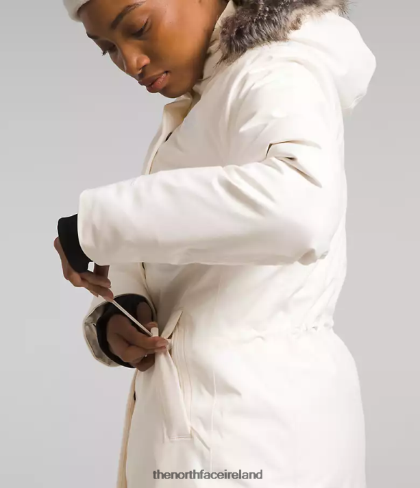 Clothing The North Face Women Arctic Parka Gardenia White 4VP2RZ507