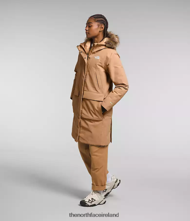 Clothing The North Face Women Arctic Parka Premium Almond Butter 4VP2RZ1313