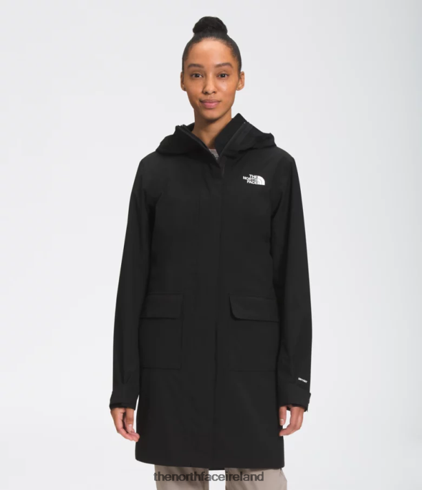 Clothing The North Face Women City Breeze Rain Parka II TNF Black 4VP2RZ152