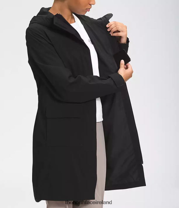 Clothing The North Face Women City Breeze Rain Parka II TNF Black 4VP2RZ152