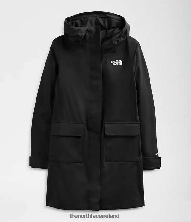 Clothing The North Face Women City Breeze Rain Parka II TNF Black 4VP2RZ152