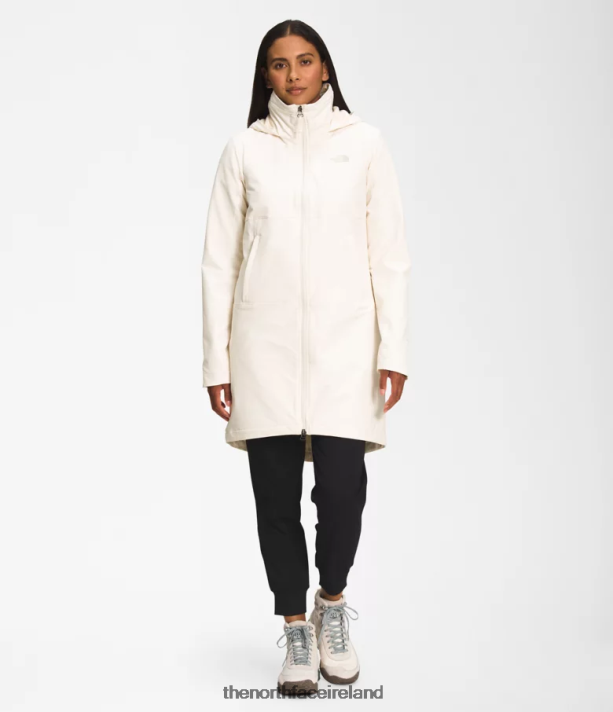 Clothing The North Face Women Shelbe Raschel Parka Length With Hood Gardenia White 4VP2RZ896