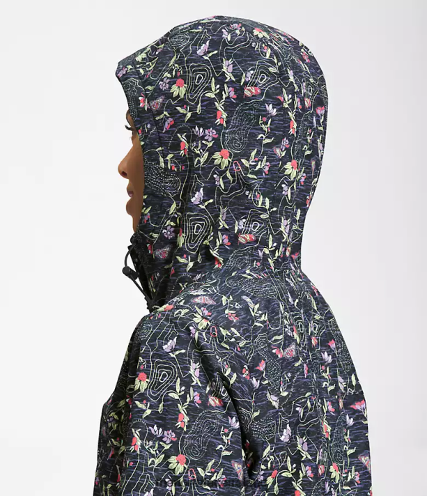 Clothing The North Face Women Antora Jacket TNF Black Iwd Print 4VP2RZ1279