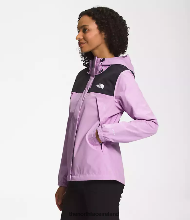 Clothing The North Face Women Antora Jacket TNF Black/Lupine 4VP2RZ1282