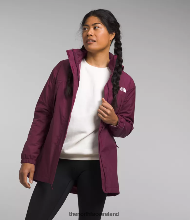 Clothing The North Face Women Antora Parka Boysenberry 4VP2RZ46