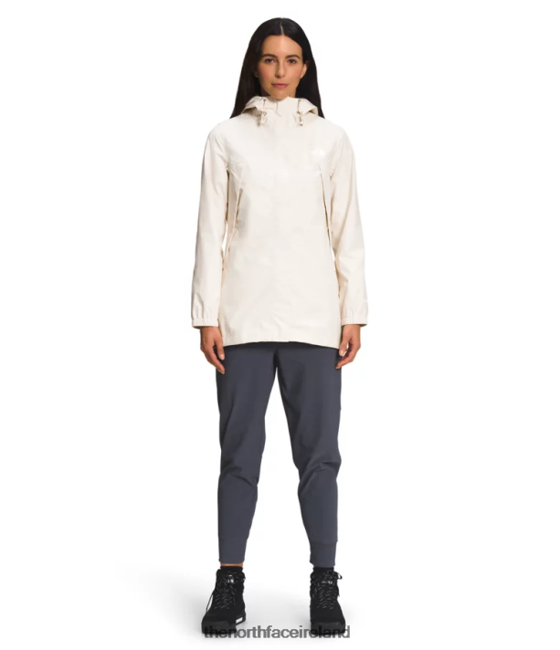 Clothing The North Face Women Antora Parka Gardenia White 4VP2RZ47