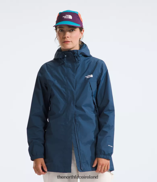Clothing The North Face Women Antora Parka Shady Blue 4VP2RZ49