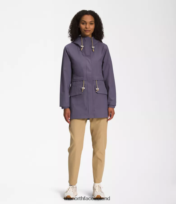 Clothing The North Face Women M66 Utility Rain Jacket Lunar Slate 4VP2RZ1285