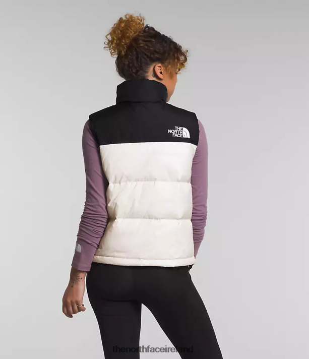 Clothing The North Face Women 1996 Retro Nuptse Vest Gardenia White/TNF Black 4VP2RZ431
