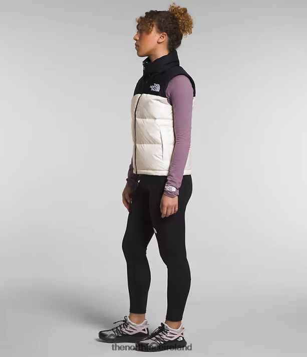 Clothing The North Face Women 1996 Retro Nuptse Vest Gardenia White/TNF Black 4VP2RZ431