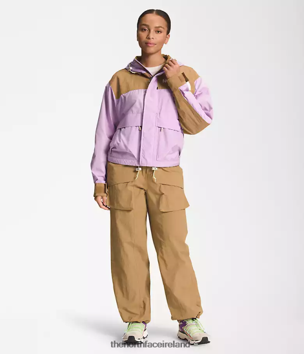 Clothing The North Face Women 86 Low-Fi Hi-Tek Mountain Short Jacket Lupine/Utility Brown 4VP2RZ940