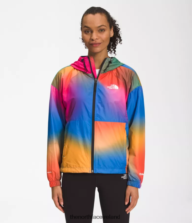 Clothing The North Face Women Hydrenaline Jacket 2000-25'' Length Super Sonic Blue Gradient Print 4VP2RZ675