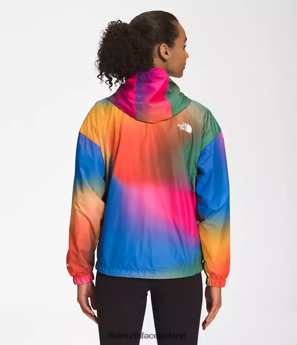 Clothing The North Face Women Hydrenaline Jacket 2000-25\'\' Length Super Sonic Blue Gradient Print 4VP2RZ675