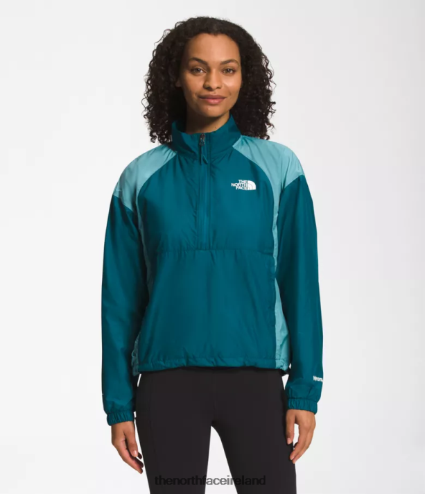 Clothing The North Face Women Hydrenaline Pullover 2000 Reef Watersblue Coral 4VP2RZ1017