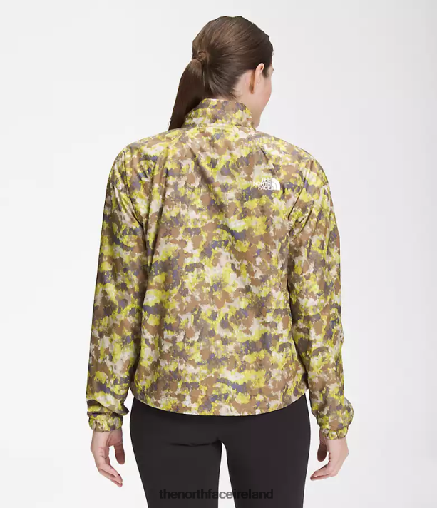 Clothing The North Face Women Hydrenaline Pullover 2000 Utility Brown StippLED Camp Print 4VP2RZ1020