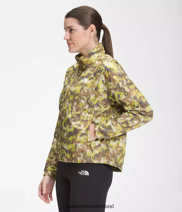 Clothing The North Face Women Hydrenaline Pullover 2000 Utility Brown StippLED Camp Print 4VP2RZ1020