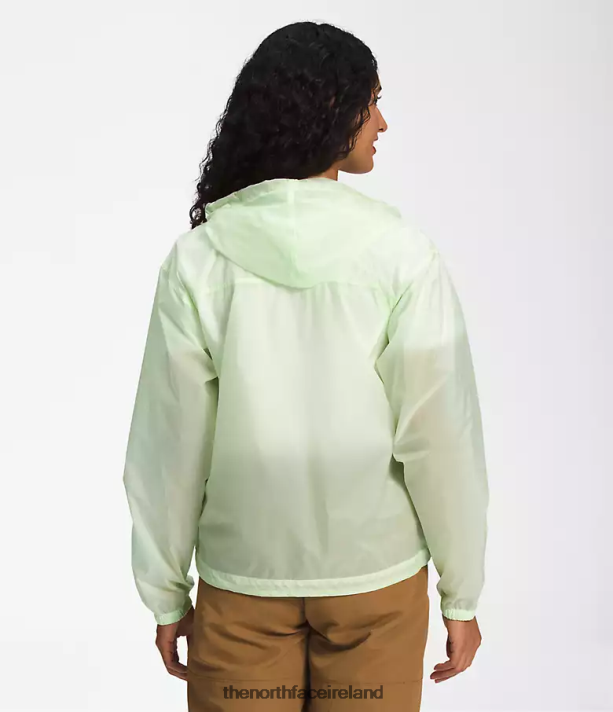 Clothing The North Face Women M66 Translucent Wind Hoodie Lime Cream 4VP2RZ1229