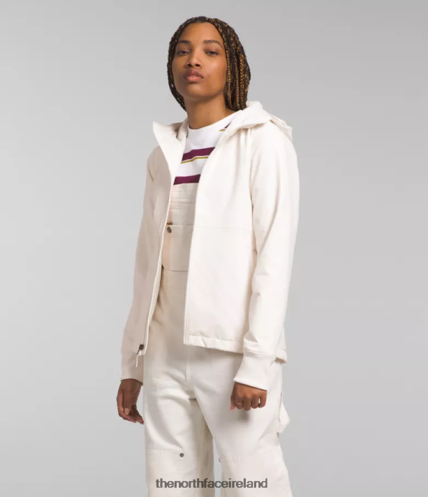 Clothing The North Face Women Shelbe Raschel Hoodie Gardenia White 4VP2RZ330