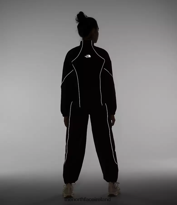 Clothing The North Face Women Tek Piping Wind Jacket TNF Black 4VP2RZ733