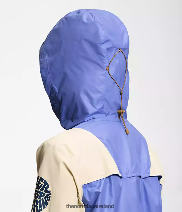 Clothing The North Face Women Trailwear Wind Whistle Jacket Gravel/Deep Periwinkle/Utility Brown 4VP2RZ316