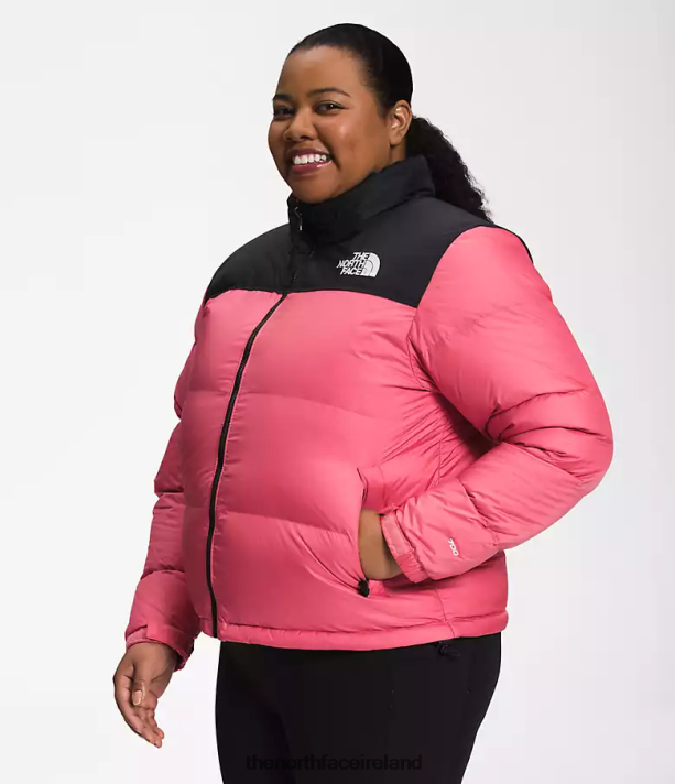 Clothing The North Face Women Plus 1996 Retro Nuptse Jacket Cosmo Pink 4VP2RZ799