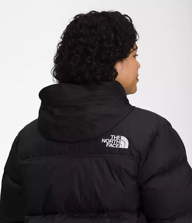 Clothing The North Face Women Plus 1996 Retro Nuptse Jacket Recycled TNF Black 4VP2RZ796
