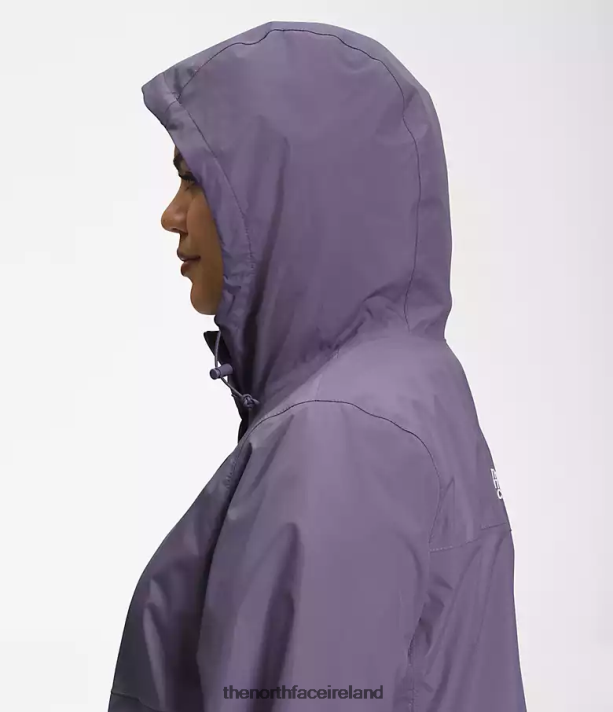 Clothing The North Face Women Plus Antora Jacket Lunar Slate 4VP2RZ240