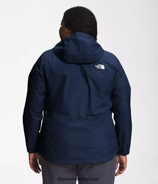 Clothing The North Face Women Plus Antora Jacket Summit Navy 4VP2RZ239
