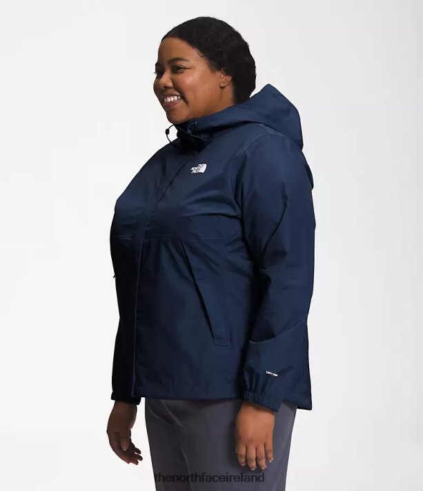 Clothing The North Face Women Plus Antora Jacket Summit Navy 4VP2RZ239