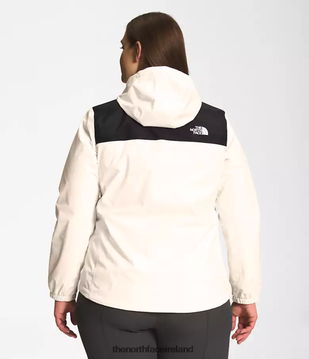 Clothing The North Face Women Plus Antora Jacket TNF Black/Gardenia White 4VP2RZ243