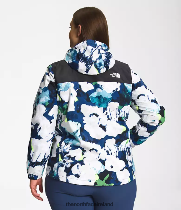 Clothing The North Face Women Plus Antora Jacket TNF Black/Summt Navy Absract Floral Print 4VP2RZ242