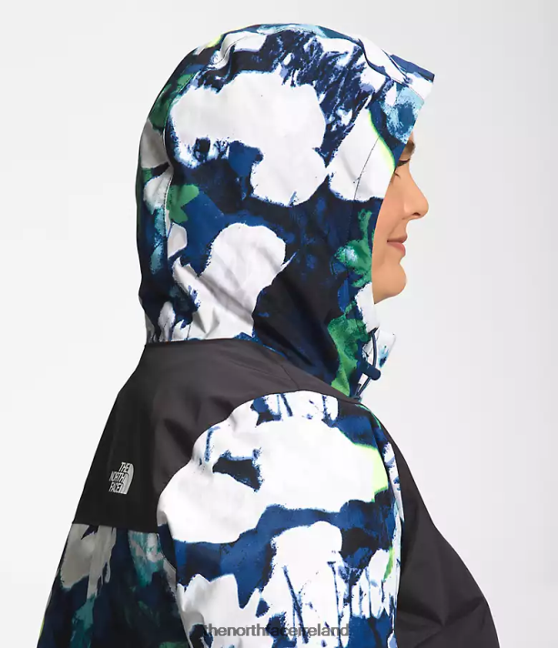 Clothing The North Face Women Plus Antora Jacket TNF Black/Summt Navy Absract Floral Print 4VP2RZ242
