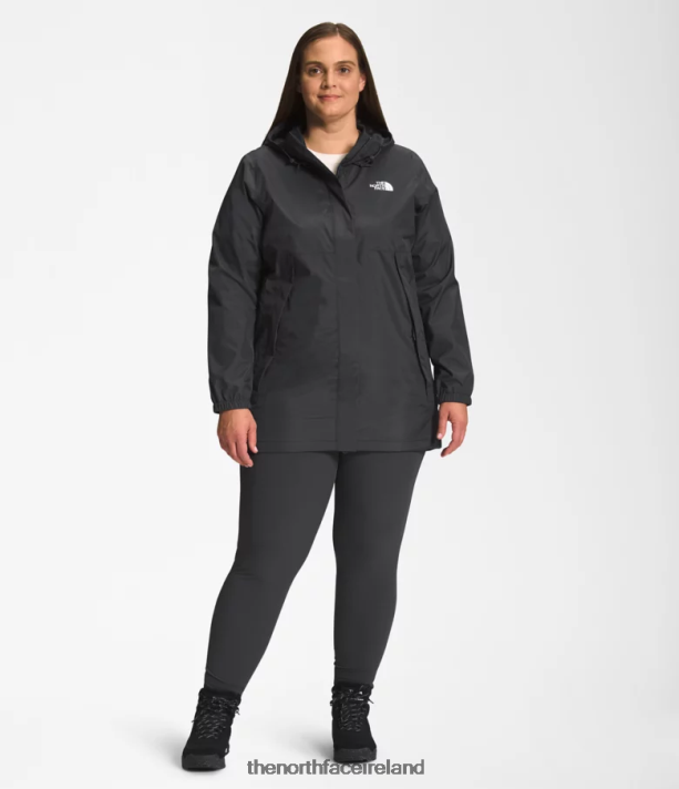 Clothing The North Face Women Plus Antora Parka Asphalt Grey 4VP2RZ436
