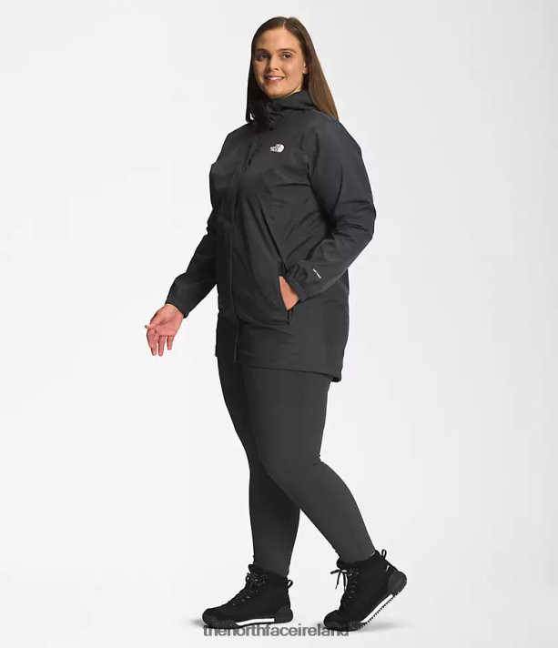 Clothing The North Face Women Plus Antora Parka Asphalt Grey 4VP2RZ436