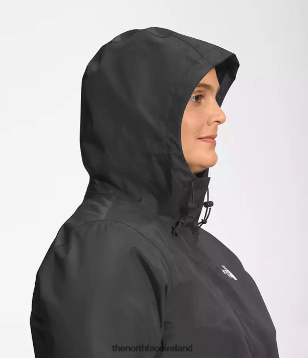 Clothing The North Face Women Plus Antora Parka Asphalt Grey 4VP2RZ436