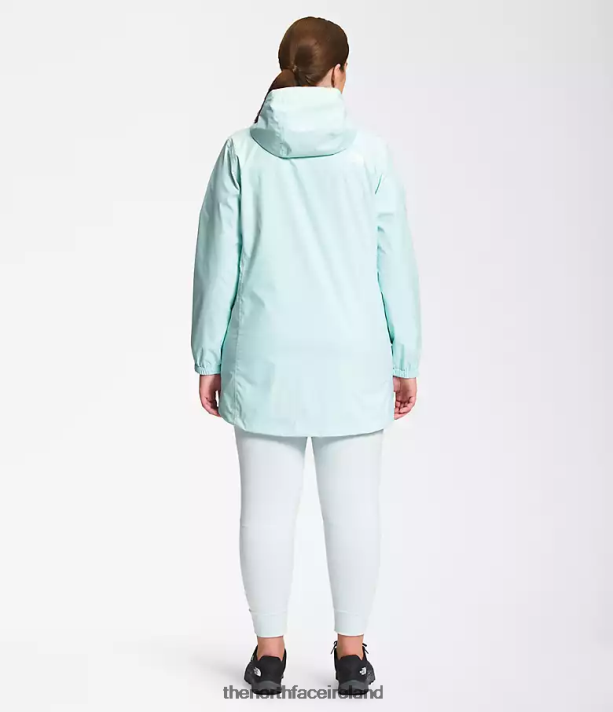 Clothing The North Face Women Plus Antora Parka Skylight Blue 4VP2RZ439