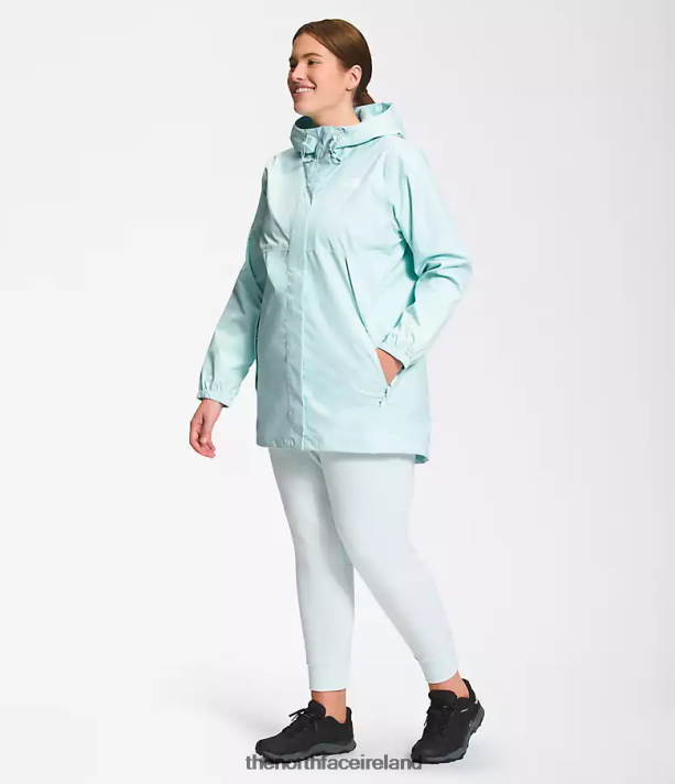 Clothing The North Face Women Plus Antora Parka Skylight Blue 4VP2RZ439