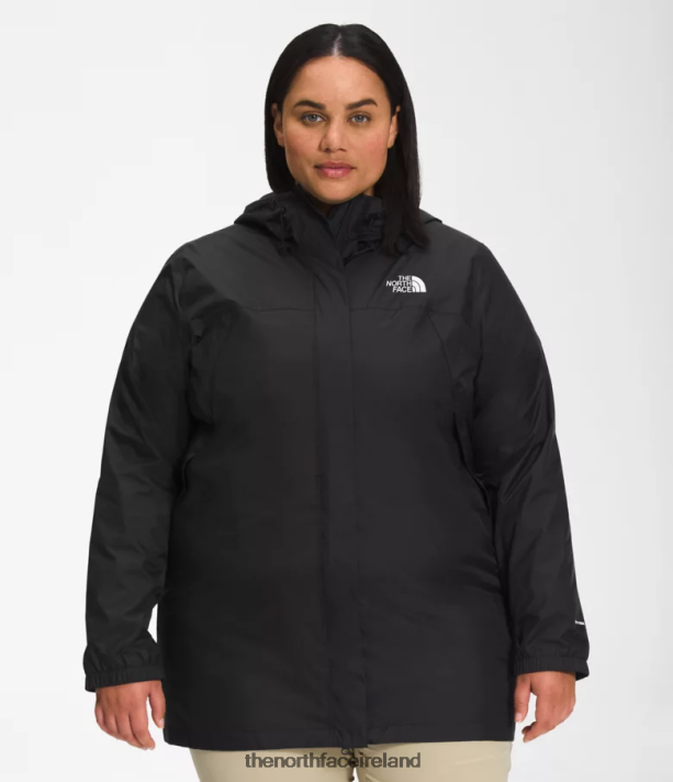 Clothing The North Face Women Plus Antora Parka TNF Black 4VP2RZ435