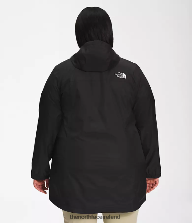 Clothing The North Face Women Plus Antora Parka TNF Black 4VP2RZ435