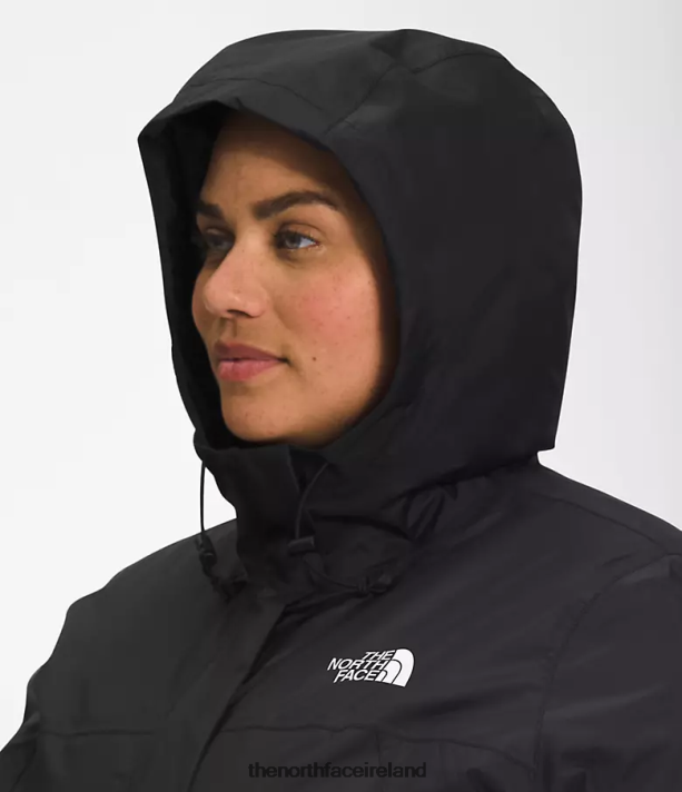 Clothing The North Face Women Plus Antora Parka TNF Black 4VP2RZ435