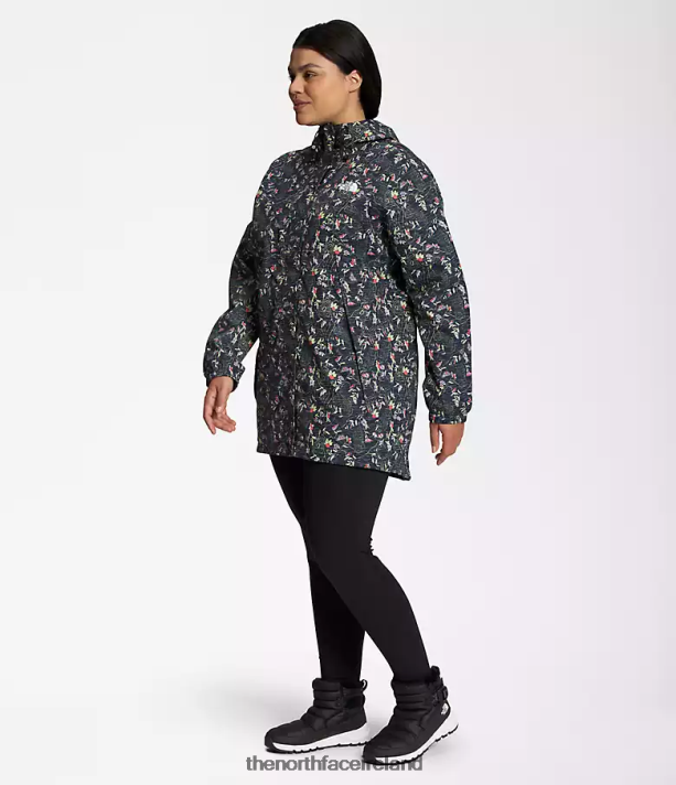 Clothing The North Face Women Plus Antora Parka TNF Black Iwd Print 4VP2RZ440