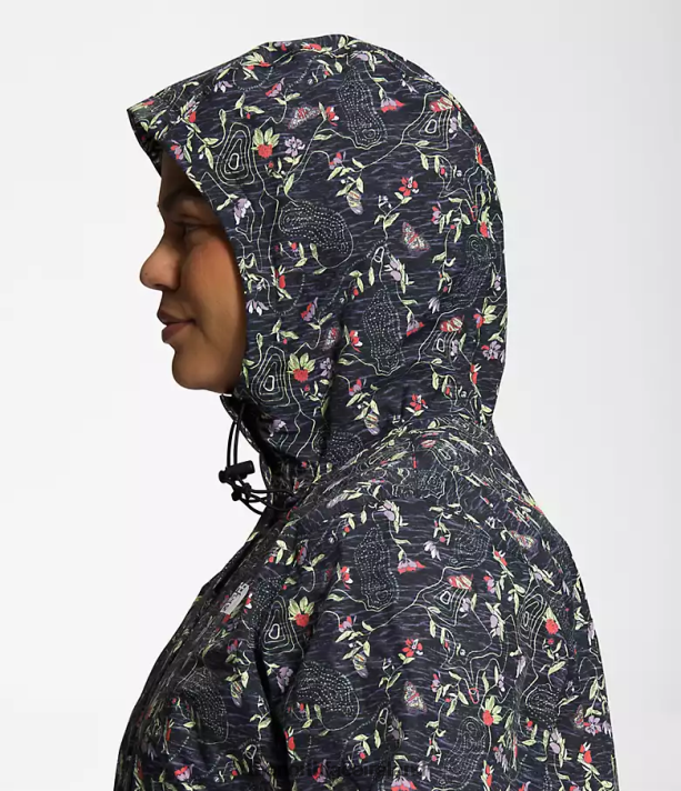 Clothing The North Face Women Plus Antora Parka TNF Black Iwd Print 4VP2RZ440