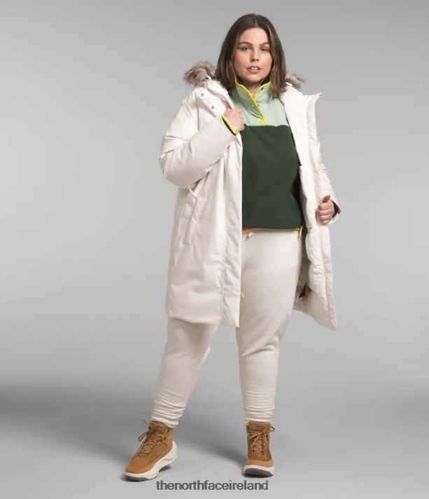 Clothing The North Face Women Plus Arctic Parka Gardenia White 4VP2RZ967