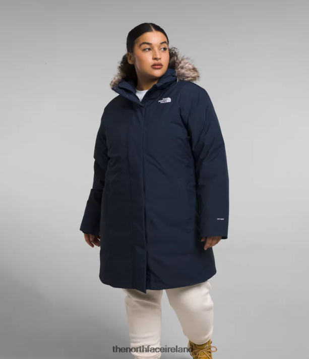 Clothing The North Face Women Plus Arctic Parka Summit Navy 4VP2RZ966