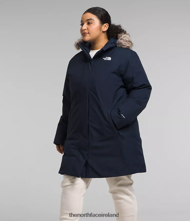 Clothing The North Face Women Plus Arctic Parka Summit Navy 4VP2RZ966