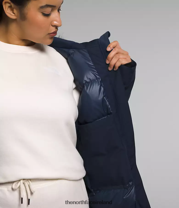 Clothing The North Face Women Plus Arctic Parka Summit Navy 4VP2RZ966